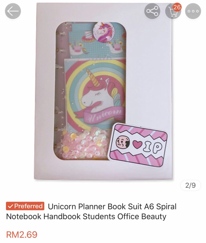 Unicorn Planner Harga Tak Logik