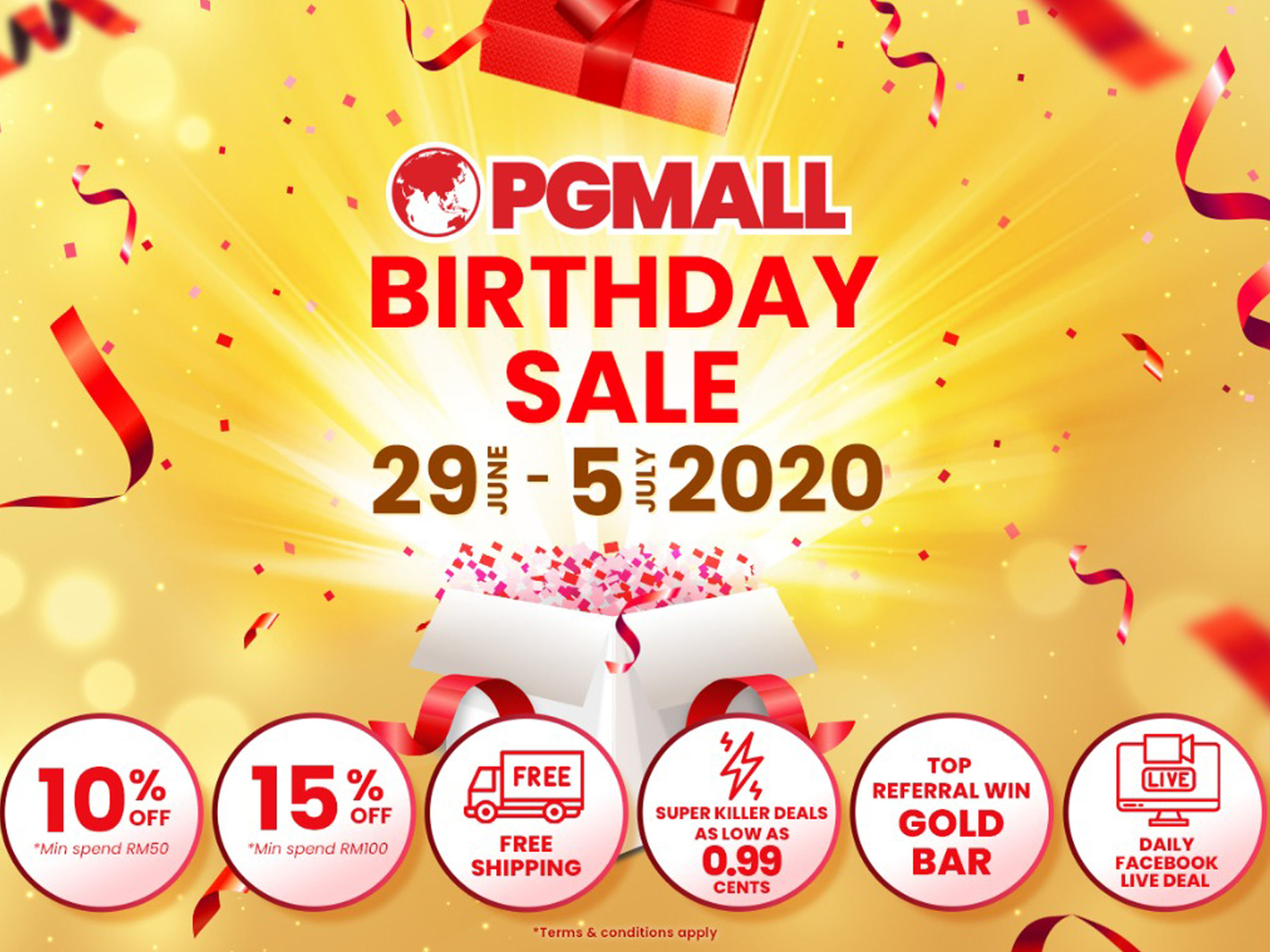 Read more about the article Jom shopping di PG Mall!