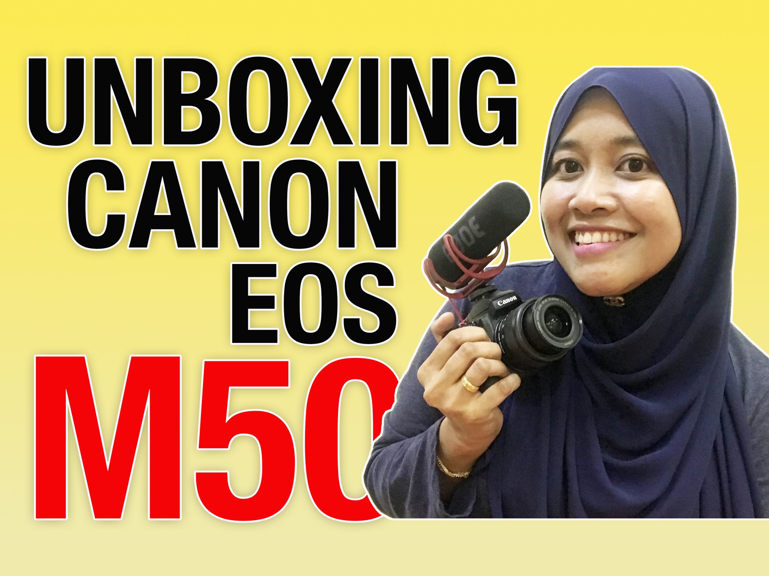 Read more about the article Canon EOS M50 (Unboxing) – Kamera untuk Vlogging