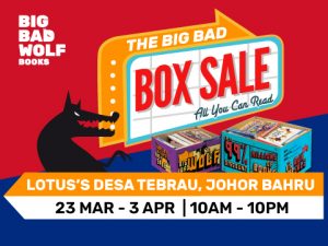 Read more about the article The Big Bad Wolf Box Sale | Lotus’s Desa Tebrau