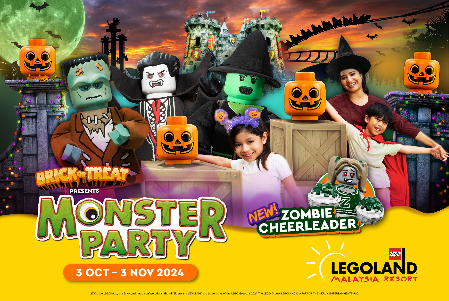 Read more about the article Revel in a Halloween Spook-tacular at LEGOLAND® Malaysia Resort